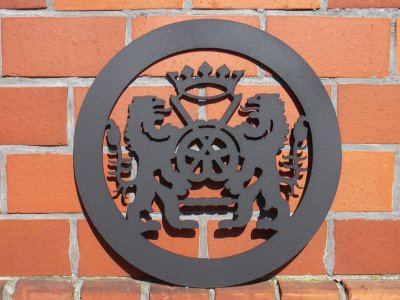 Zunftzeichen diverser Berufsgruppen